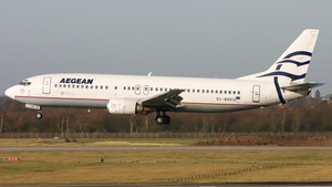 Photo of SX-BGR - Boeing 737-408 operated by Aegean Airlines