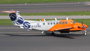 Photo of D-CFMD - Beechcraft B300 Super King Air 350 operated by FCS Flight Calibration Services