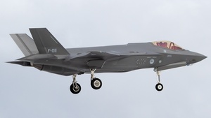 Photo of F-011 - Lockheed Martin F-35A Lightning II operated by Royal Netherlands Air Force