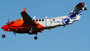 Photo of D-CFME - Beechcraft B300 Super King Air 350 operated by FCS Flight Calibration Services