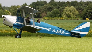Photo of G-AJHS - De Havilland DH-82A Tiger Moth II operated by Private