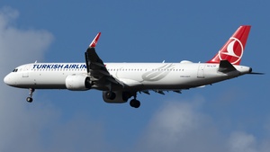 Photo of TC-LTP - Airbus A321-271NX operated by Turkish Airlines