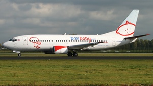 Photo of G-OGBD - Boeing 737-3L9 operated by bmibaby