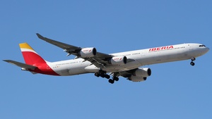 Photo of EC-IQR - Airbus A340-642 operated by Iberia