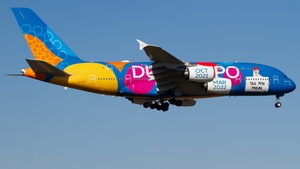 Photo of A6-EES - Airbus A380-861 operated by Emirates