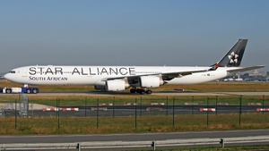 Photo of ZS-SNC - Airbus A340-642 operated by South African Airways