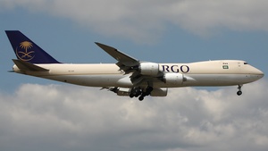 Photo of HZ-AI4 - Boeing 747-87UF operated by Saudia Cargo