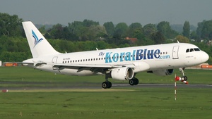 Photo of SU-KBA - Airbus A320-212 operated by KoralBlue Airlines