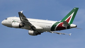 Photo of EI-IME - Airbus A319-112 operated by Alitalia