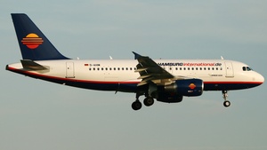 Photo of D-AHIM - Airbus A319-112 operated by Hamburg International