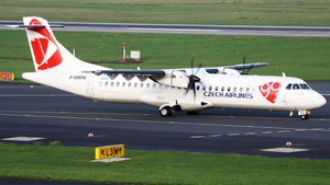 Photo of F-GRPK - ATR 72-500 operated by CSA Czech Airlines (opb Air Corsica)