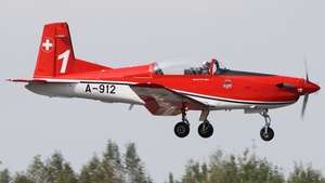 Photo of A-912 - Pilatus PC-7 operated by Swiss Air Force