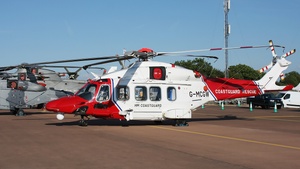 Photo of G-MCGW - Leonardo AW189 operated by HM Coastguard (opb Bristow Helicopters)