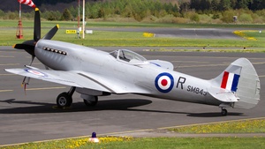 Photo of G-BUOS - Supermarine 394 Spitfire FR Mk.XVIIIe operated by Private