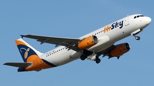 Photo of YR-SKY - Airbus A320-232 operated by HiSky Europe