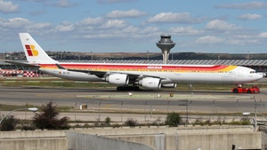 Photo of EC-IZY - Airbus A340-642 operated by Iberia