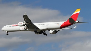 Photo of EC-JBA - Airbus A340-642 operated by Iberia