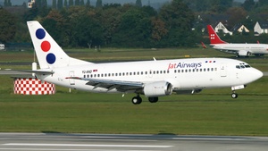 Photo of YU-AND - Boeing 737-3H9 operated by Jat Airways