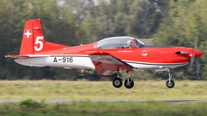 Photo of A-916 - Pilatus PC-7 operated by Swiss Air Force