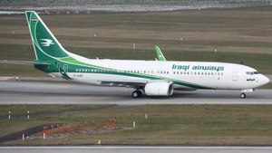 Photo of YI-ASF - Boeing 737-81Z operated by Iraqi Airways