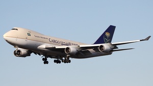 Photo of TF-AMU - Boeing 747-48EF operated by Saudi Arabian Airlines Cargo (opb Air Atlanta Icelandic)