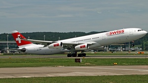 Photo of HB-JMN - Airbus A340-313 operated by Swiss International Air Lines