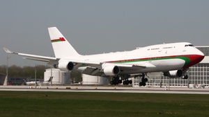 Photo of A4O-OMN - Boeing 747-430 operated by Oman Royal Flight