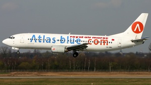 Photo of CN-RMG - Boeing 737-4B6 operated by Atlas Blue (opb Royal Air Maroc)