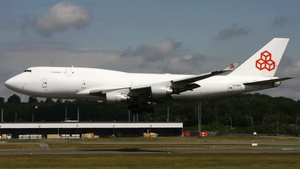 Photo of LX-ACV - Boeing 747-4B5(BCF) operated by Cargolux