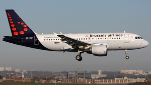 Photo of OO-SSH - Airbus A319-112 operated by Brussels Airlines