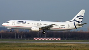 Photo of SX-BGQ - Boeing 737-4Y0 operated by Aegean Airlines
