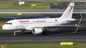 Photo of TS-IMQ - Airbus A319-112 operated by Tunisair