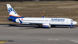 Photo of TC-SLA - Boeing 737 MAX 8 operated by SunExpress
