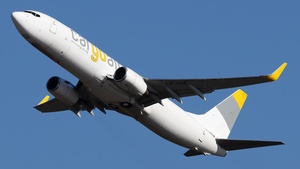 Photo of LZ-CGE - Boeing 737-86J(SF) operated by Cargoair