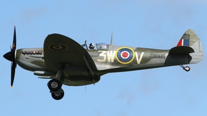 Photo of G-CKUE - Supermarine 361 Spitfire LF Mk.XVIe operated by Private