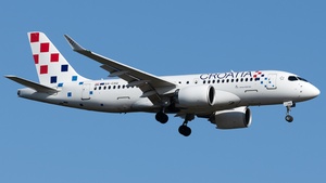 Photo of 9A-CAQ - Airbus A220-100 operated by Croatia Airlines