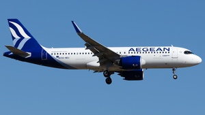 Photo of SX-NEU - Airbus A320-271N operated by Aegean Airlines