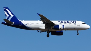 Photo of SX-DVN - Airbus A320-232 operated by Aegean Airlines