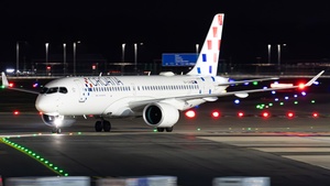 Photo of 9A-CAM - Airbus A220-300 operated by Croatia Airlines