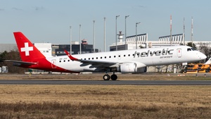 Photo of HB-JVX - Embraer ERJ-190LR operated by Helvetic Airways