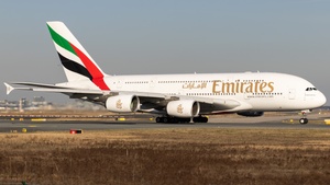 Photo of A6-EDZ - Airbus A380-861 operated by Emirates