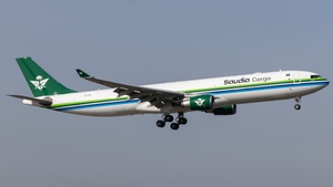 Photo of EI-LKD - Airbus A330-302(P2F) operated by Saudia Cargo (opb ASL Airlines Ireland)