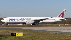 Photo of A7-BAG - Boeing 777-3DZ(ER) operated by Qatar Airways