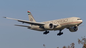 Photo of A6-DDC - Boeing 777-FFX operated by Etihad Cargo