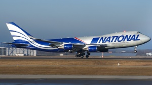 Photo of N569CA - Boeing 747-409F operated by National Airlines [2006]