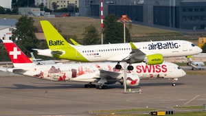 Photo of YL-BTG - Airbus A220-300 operated by airBaltic