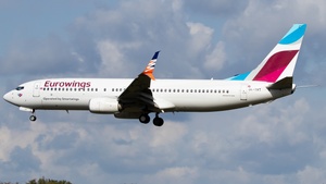 Photo of OK-TVT - Boeing 737-86N operated by Eurowings (opb SmartWings)