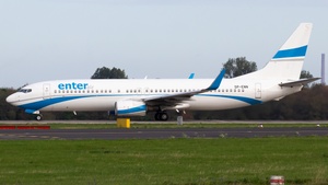 Photo of SP-ENN - Boeing 737-8CX operated by Enter Air
