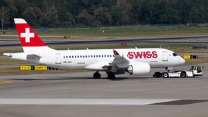 Photo of HB-JBA - Airbus A220-100 operated by Swiss International Air Lines