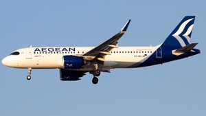 Photo of SX-NEL - Airbus A320-271N operated by Aegean Airlines